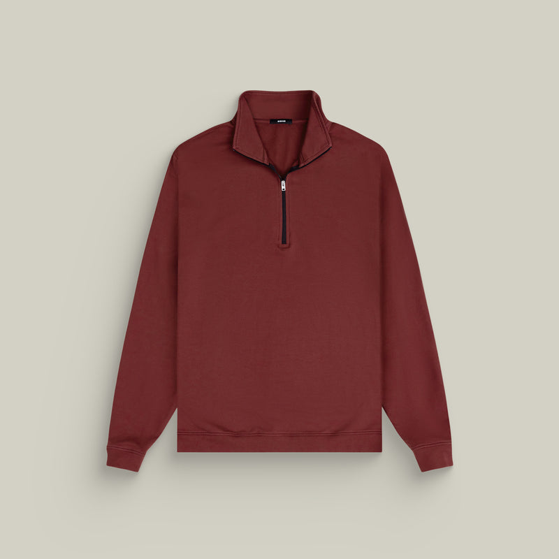 Cumulus Quarter Zip - Maroon